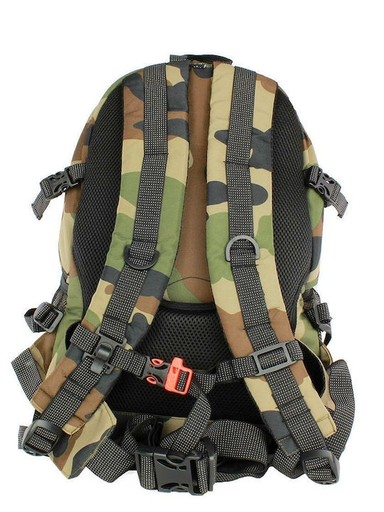 Polo Offpist School Bag Backpack Junior High-High School Camo with Water Bottle Holder 28Liters 2023