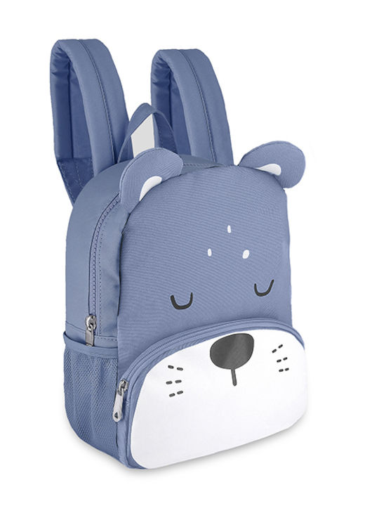 Mayoral School Bag Backpack Kindergarten Blue with Water Bottle Holder