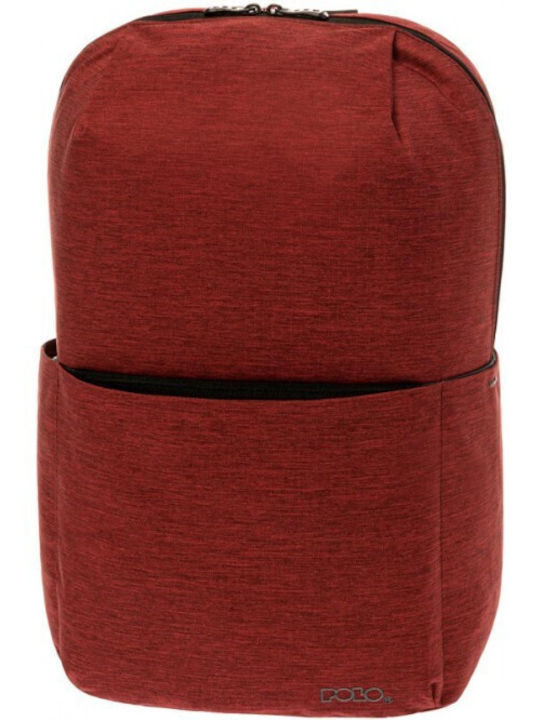 Polo Airy School Bag Backpack Kindergarten Burgundy with Water Bottle Holder 10Liters 2024