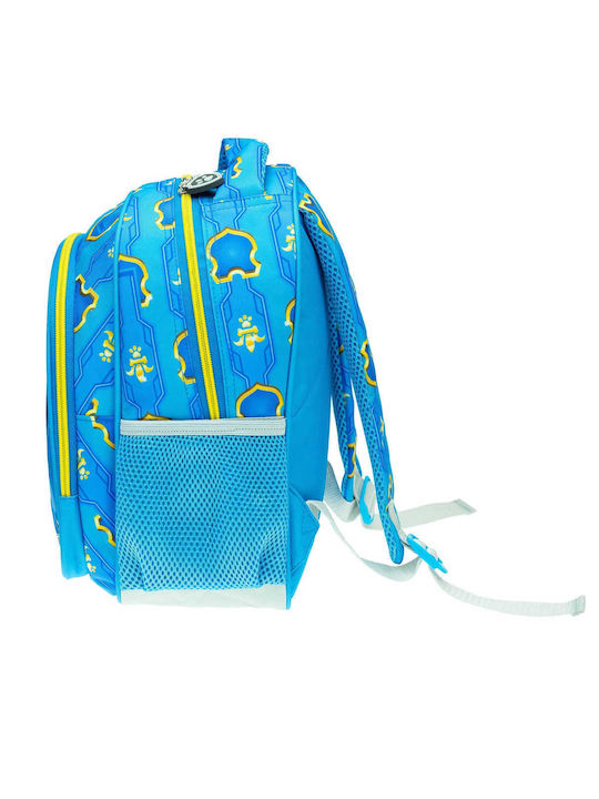 Gim Chase Rescue Knights 2 Schulranzen Rucksack Kindergarten Blau mit Flaschenhalter 12Liter