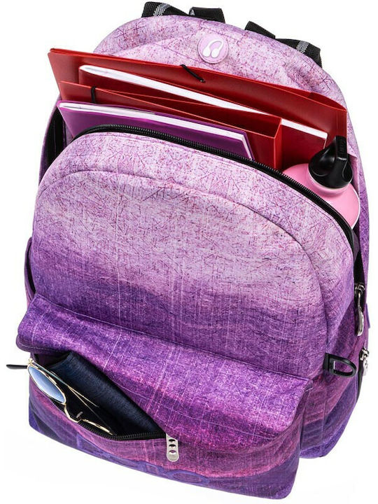 Polo School Backpack for Junior High-High School with Water Bottle Holder Degrade Camo 20L 30 x 21 x 42cm