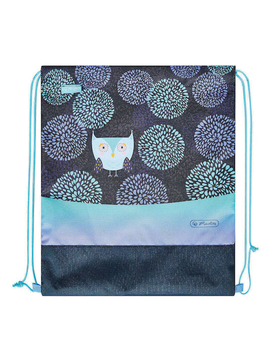 Herlitz FiloLight Plus Flower Owl 4 in 1 School Backpack for Elementary Turquoise with Water Bottle Holder 16 Litres 2026