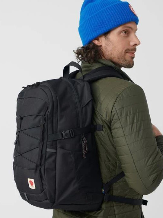 Fjallraven Skule 20 Σχολική Τσάντα Πλάτης Γυμνασίου - Λυκείου Μαύρη 20lt