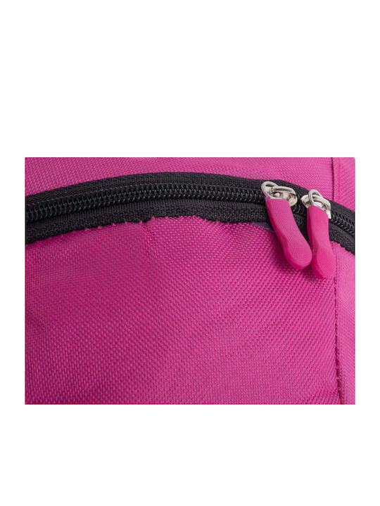 ikonka Bear School Bag Backpack Kindergarten Fuchsia
