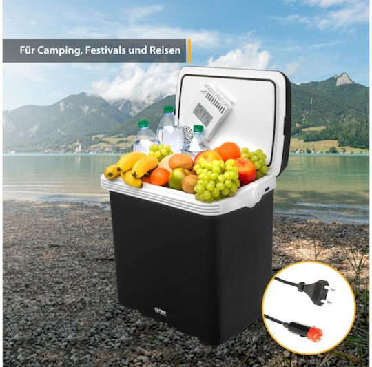 First Austria Portable Fridge Thermoelectric 32L 12V / 230V Black