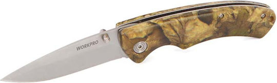 WorkPro Tactical Camo Pocket Knife Multicolour