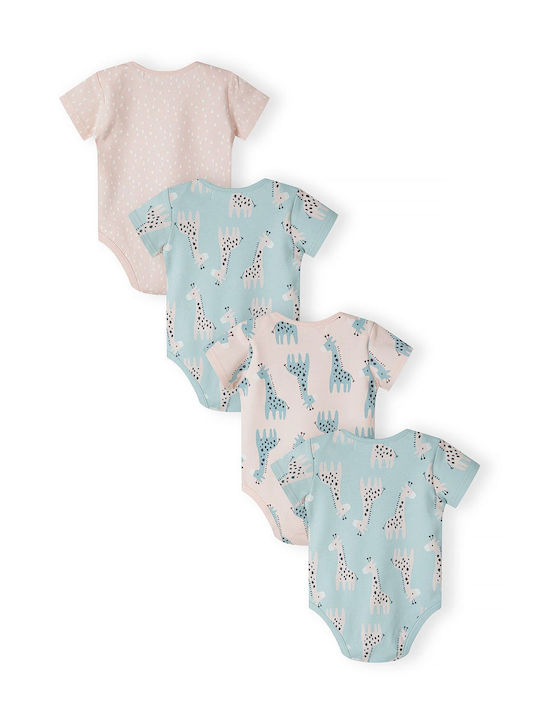 Minoti Baby Bodysuit Set Multicolour