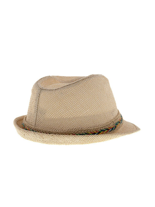 FantazyStores Παιδικό Καπέλο Καβουράκι Ψάθινο Μπεζ