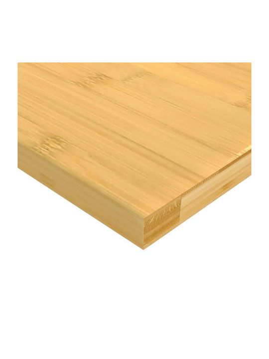 Ράφι Τοίχου Μπαμπού 100x20x1.5εκ.