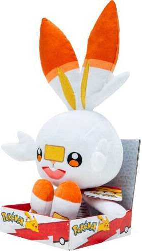 Jazwares Plush Pokemon Scorbunny 30 cm