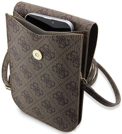 Guess Laptop Bag Stripe 4G Pliculeț Maro GUWBP4RPSW