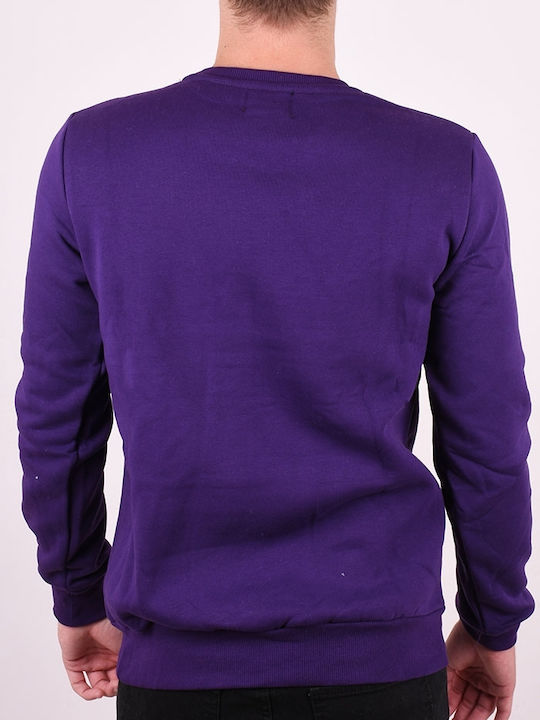 Paco & Co Herren Sweatshirt Lila