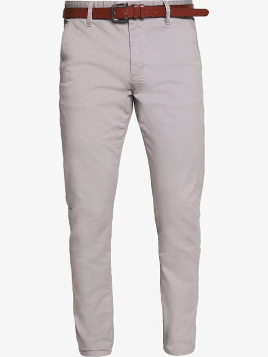 Hose Chino Elastisch Gray