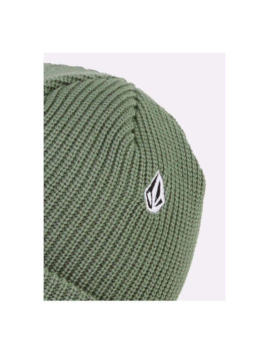 Full Stone Beanie Unisex Σκούφος Πλεκτός σε Γκρι χρώμα