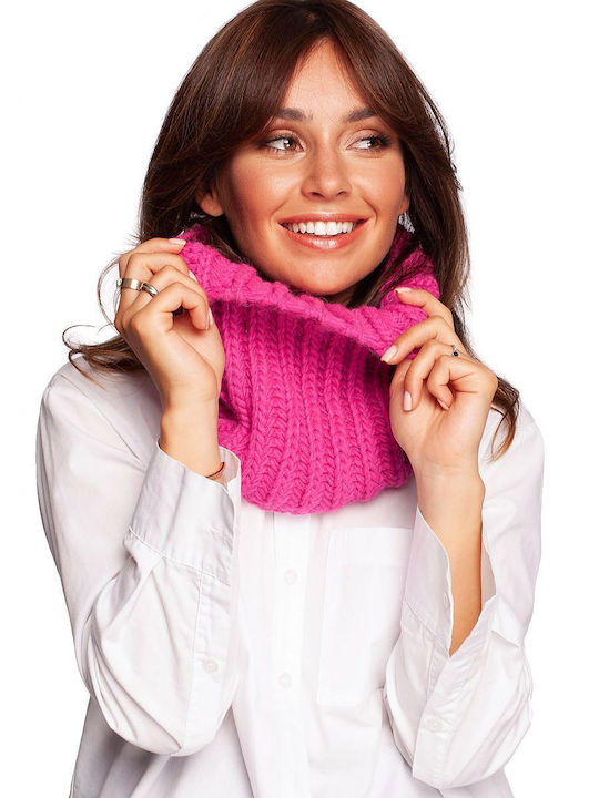 BeWear Women's Knitted Scarf Pink