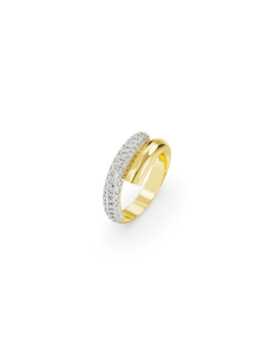 Swarovski Women's Gold Plated Ring Dextera