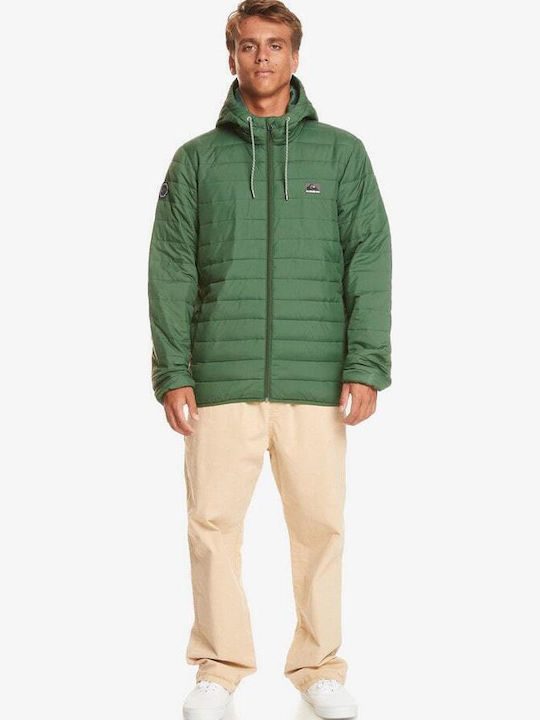 Scaly Winter Jacket Puffer Green