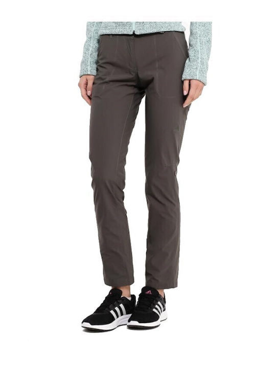 Women's Fabric Trousers Gray
