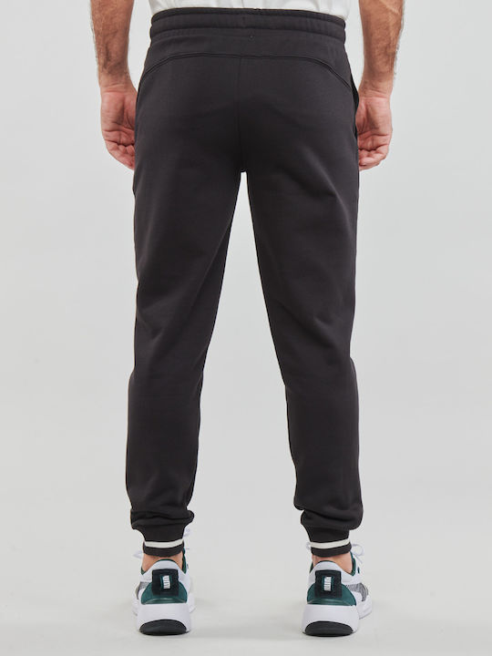 Pantaloni de trening cu Elastic Negru