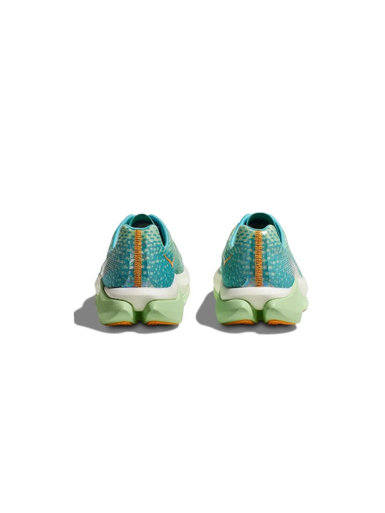 Mach X Sport Shoes Running Ocean Mist / Lime Glow