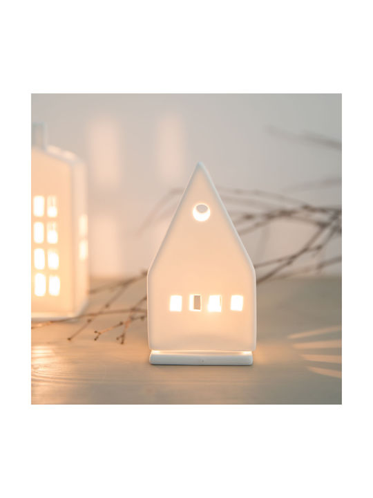 Raeder Decorative Home made of Ceramic Material 7.5x7.5x13cm 1pcs