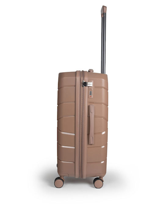 Cardinal Elusive Mittlerer Hartschalenkoffer Rose Gold mit 4 Rädern Höhe 58cm