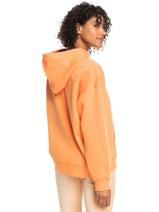 Roxy That's Rad Women's Hooded Sweatshirt Orange