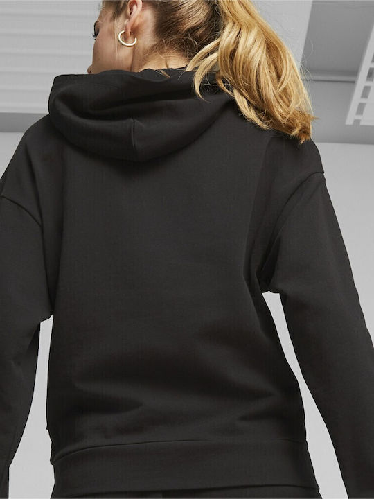 PUMA Better Φούτερ Μαύρο με Κουκούλα