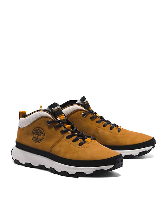 Winson Trail Ανδρικά Ανατομικά Μποτάκια Κίτρινα