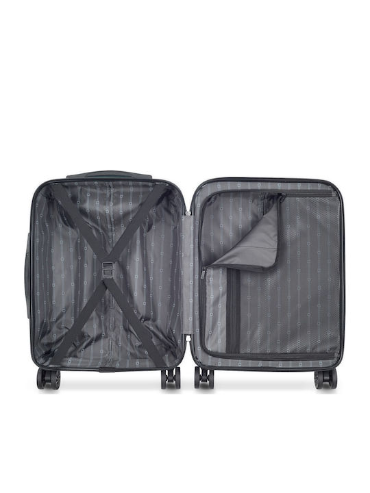 Delsey Ophelie Cabin Travel Suitcase Hard Coral Pink with 4 Wheels Height 55cm 389380319EU