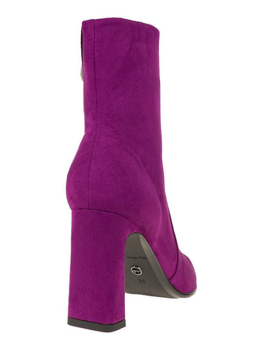 Stiefeletten Damen Rosa