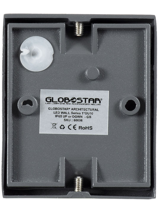 GloboStar Murano Стенно Външно Спот Осветление GU10 IP65