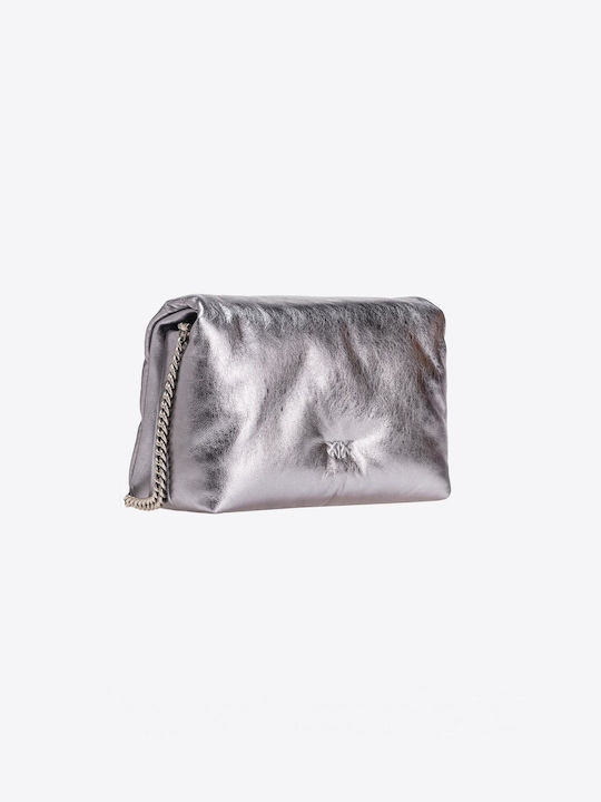 Pinko Damen Tasche Schulter Silber