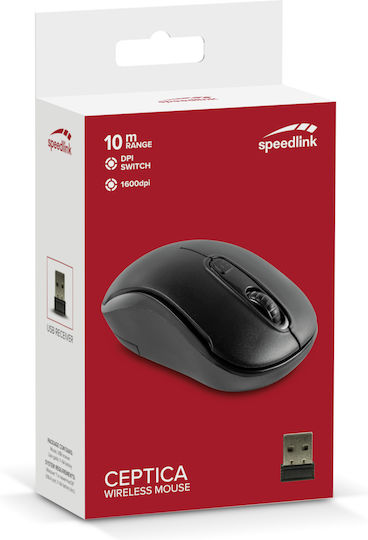 SpeedLink Ceptica Kabellos Maus Schwarz