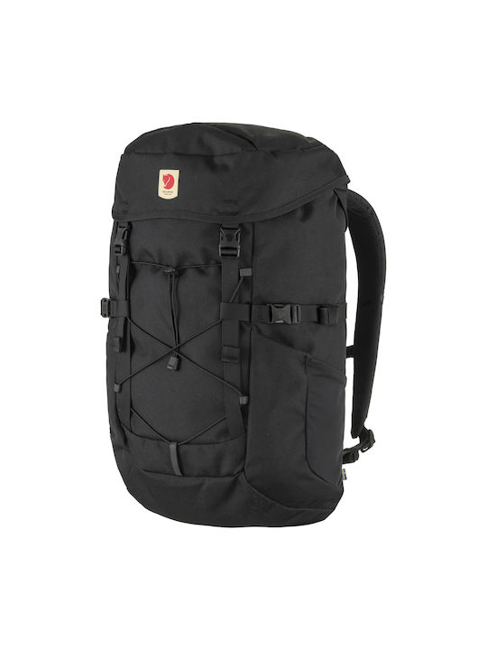 Fjallraven Skule Top Υφασμάτινο Σακίδιο Πλάτης Αδιάβροχο Μαύρο 26lt