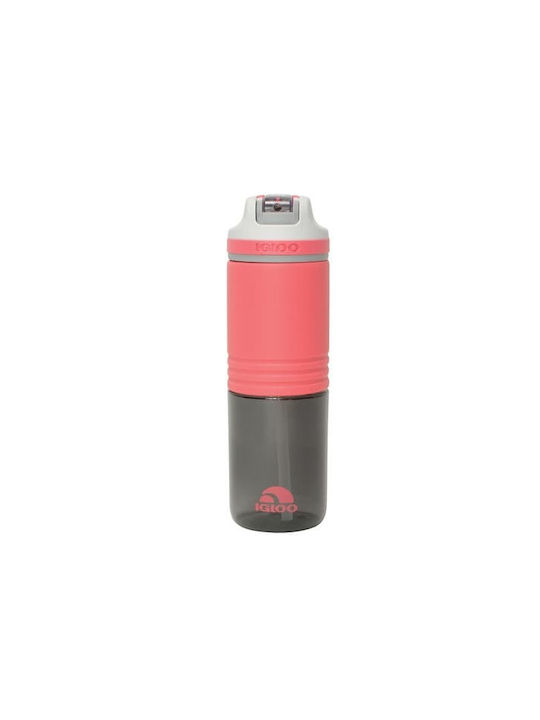 Igloo Swift Straw Plastic Water Bottle 710ml Turquoise