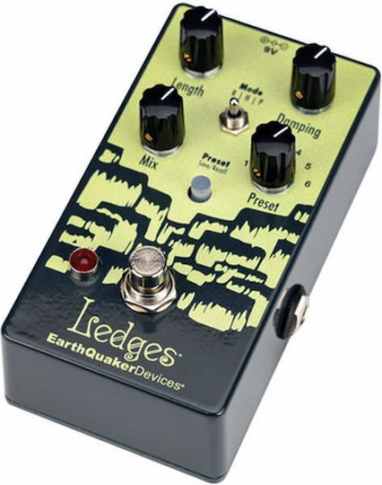 EarthQuaker Devices Ledges Pedale Wirkung Nachhall E-Gitarre und E-Bass