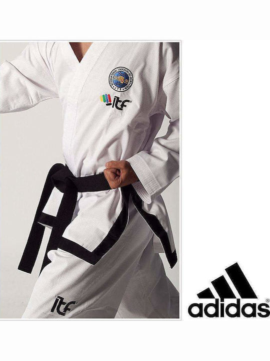 adidas Instructor ITF Στολή Taekwondo Ενηλίκων/Παιδική Λευκή