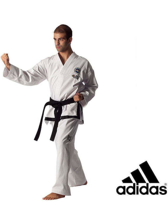 adidas Instructor ITF Στολή Taekwondo Ενηλίκων/Παιδική Λευκή