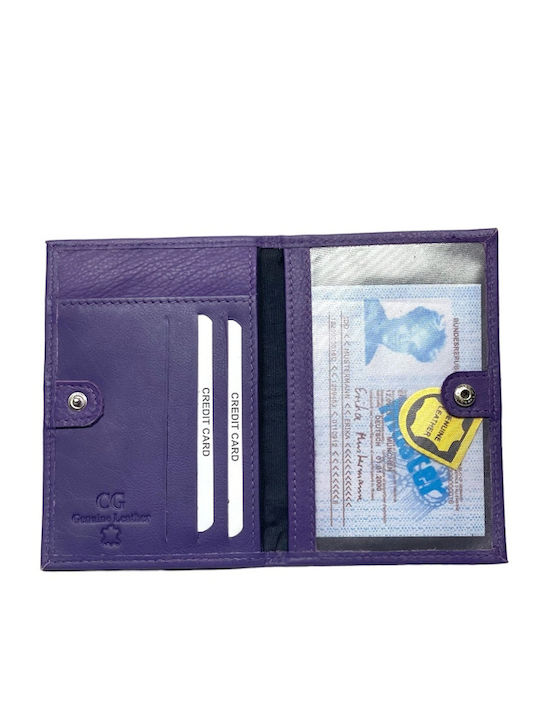 Leather Men's Wallet Cards Black
