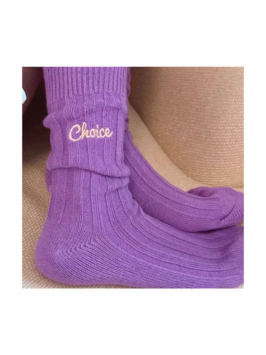 Intimonna Women's Socks Purple