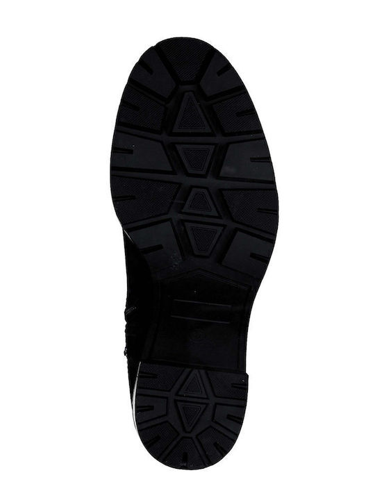 Women's Ankle Boots with High Heel Black
