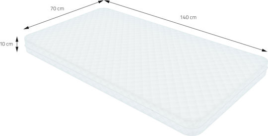 ML-Design Saltea Pat de copil 70cmx140cmx11cm