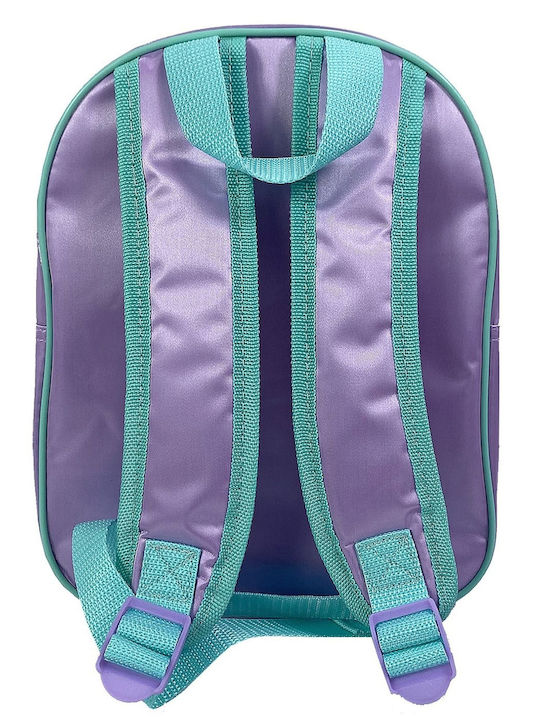 Frozen District School Bag Backpack Kindergarten in Lilac color