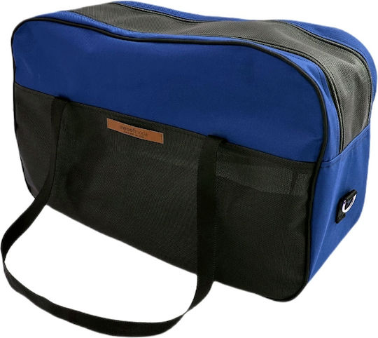 Woofmoda Sac Voyage Waterproof Dog/Cat Carrying Gray Shoulder Bag for 4kg Pets L43xW30xH18cm