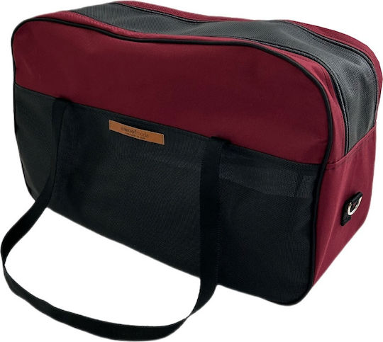 Woofmoda Sac Voyage Husă impermeabilă Geantă de umăr pentru transport câine / pisici Portocaliu M50xL32xA23cm.