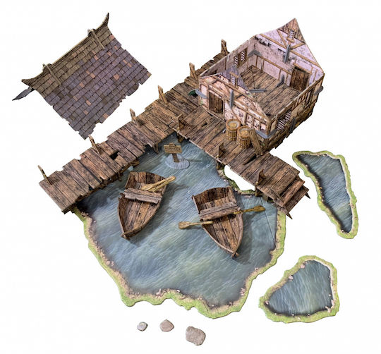Battle Systems Υλικό Μακέτας Lake House