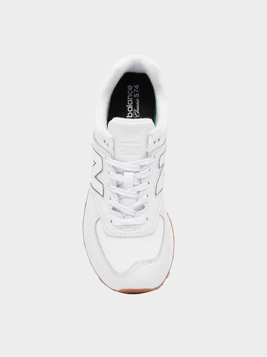 New Balance 574 Sneakers Λευκά