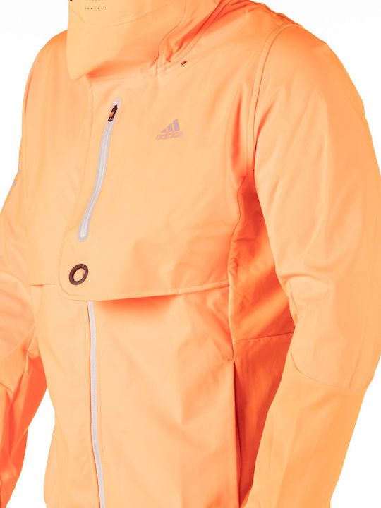 Wind.Rdy Sportjacke Winddicht Signal Orange