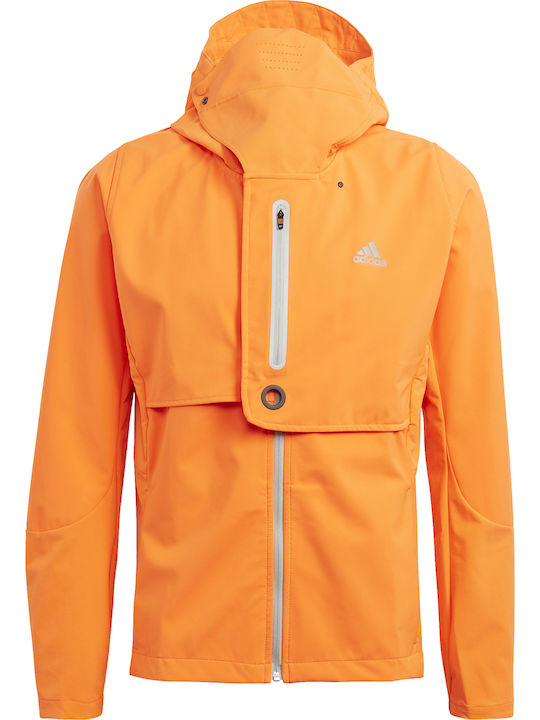 Wind.Rdy Sportjacke Winddicht Signal Orange